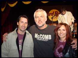 Pat & Janine with hit songwriter Rivers Rutherford