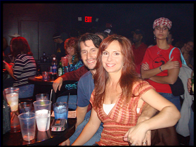 Pat and I enjoying the show