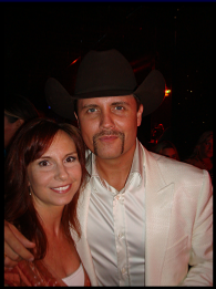 Janine with country star John Rich