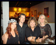 Janine, Pat, Anita, and freind